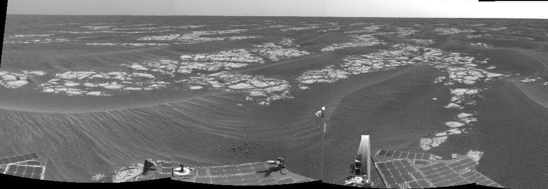 NASA image: Heading South on Erebus Highway