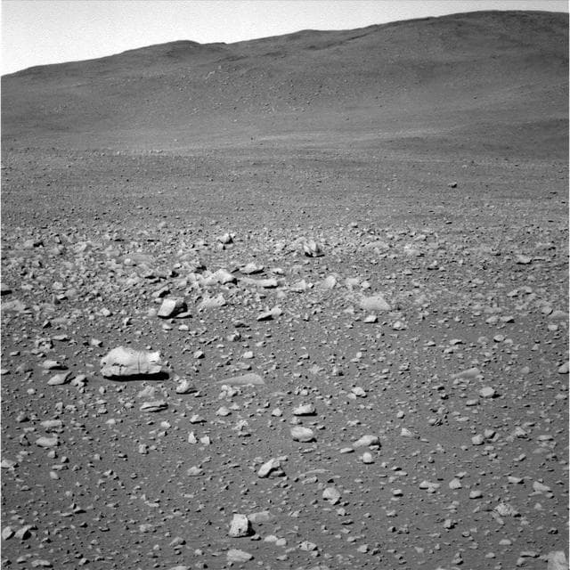 NASA image: Hillside Boulders