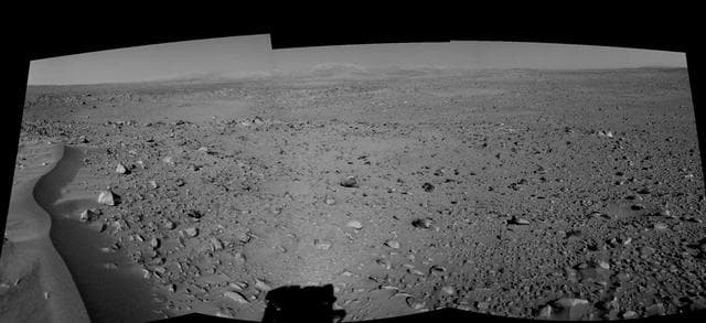 NASA image: Lahontan Crater Looms right eye