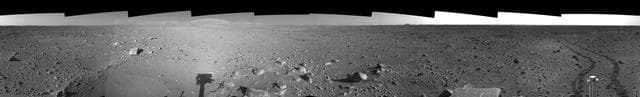 NASA image: Spirit View on Sol 142 Right Eye