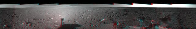 NASA image: Spirit View on Sol 147 3-D