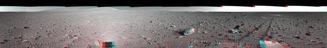 NASA image: Spirit View on Sol 148 3-D