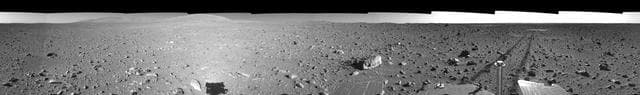 NASA image: Spirit View on Sol 148 Left Eye