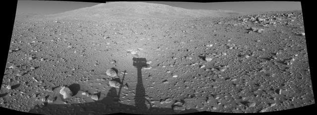 NASA image: Spirit Shadow, Sol 153