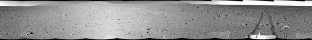 NASA image: Spirit Tracks on Mars, Sol 151