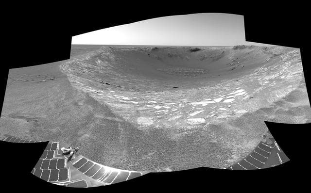 NASA image: Ready to Enter Endurance Left Eye