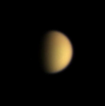 NASA image: Titan in Natural Color