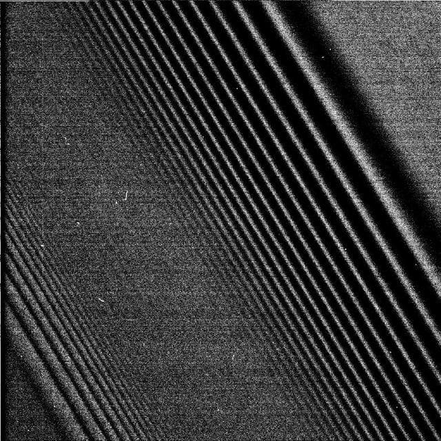 NASA image: Two Waves in One Spectacular Image of Saturn Rings