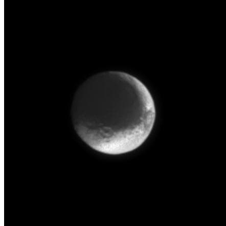 NASA image: Saturn Two-Face Moon