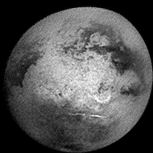 NASA image: Approaching Titan Again