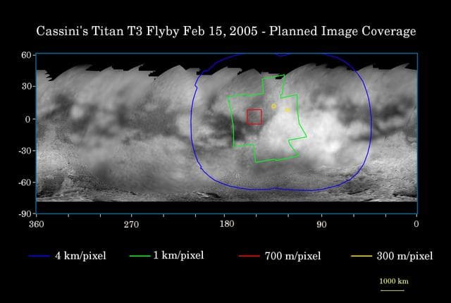NASA image: Titan Flyby Number Four