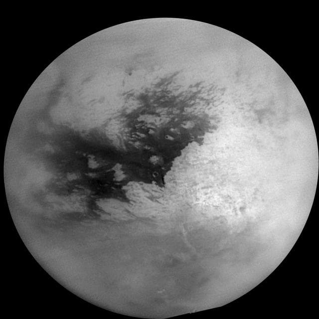 NASA image: Titan Mosaic - Feb 2005