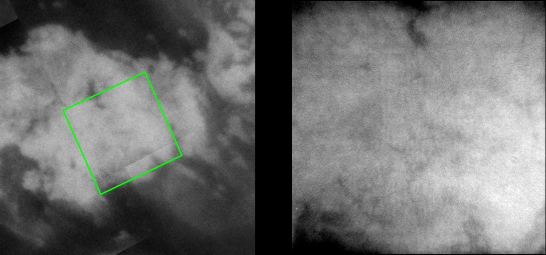 NASA image: Channels on Titan?