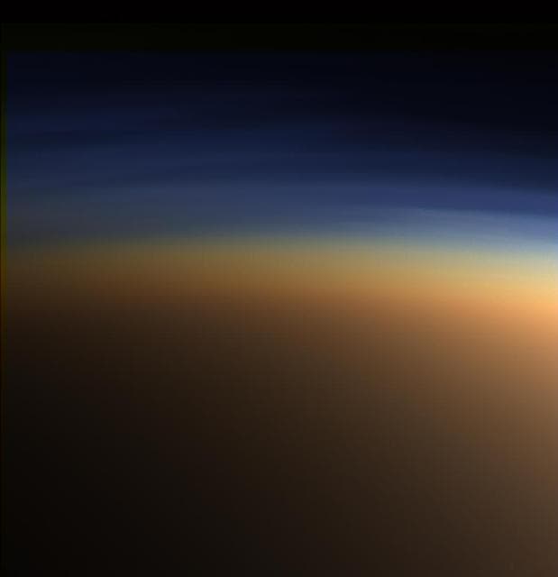 NASA image: Titan: Complex Anti-greenhouse