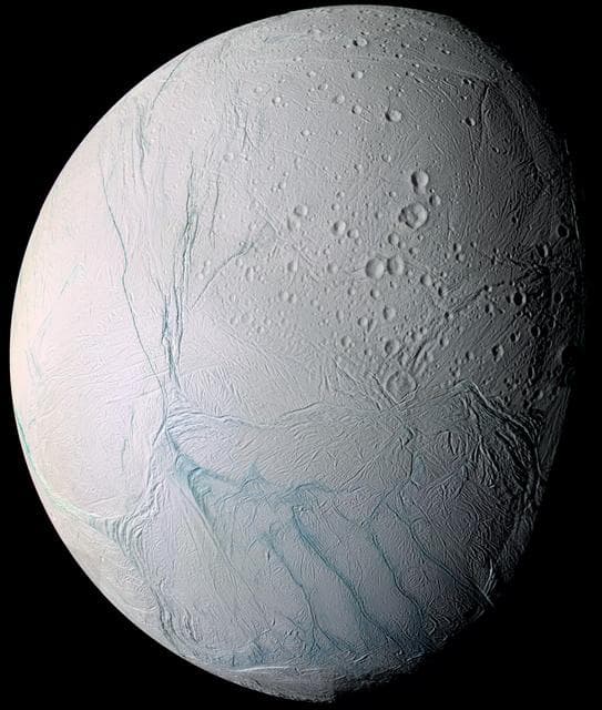 NASA image: Zooming In On Enceladus Movie