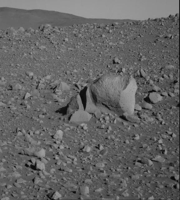 NASA image: Spirit Guidepost, Plymouth Rock