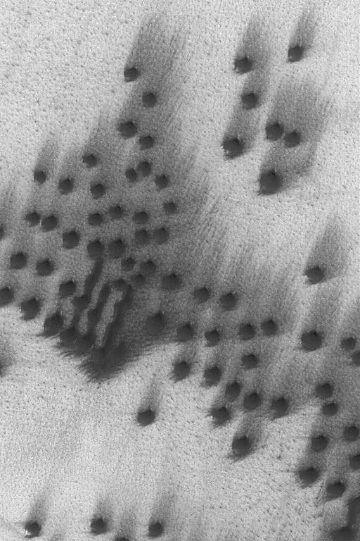 NASA image: Dunes and Wind Streaks