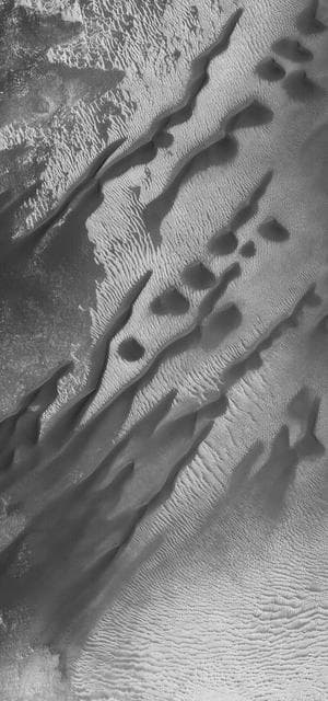 NASA image: Windblown Dunes