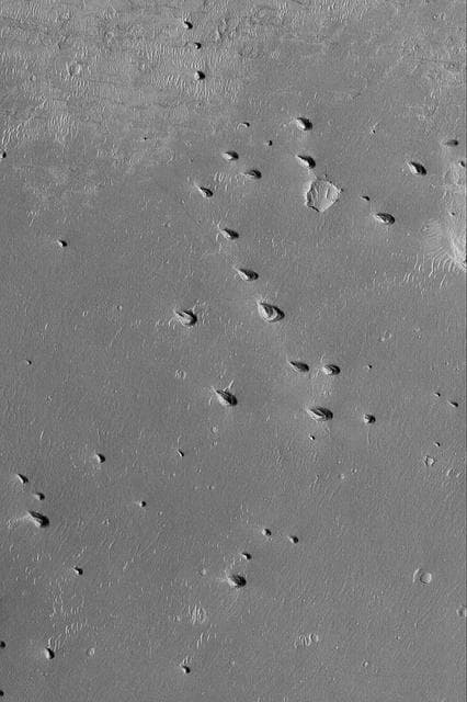 NASA image: Remnant Layered Rocks
