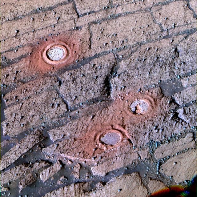 NASA image: Three Fresh Exposures, Enhanced Color