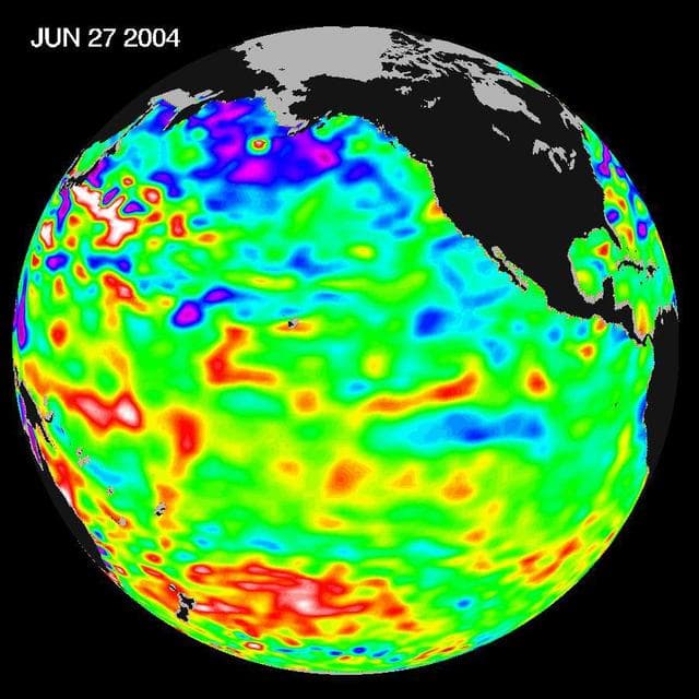 NASA image: Pacific Decadal Oscillation Influences Drought June 27, 2004