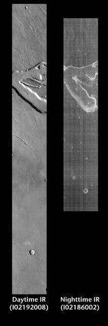 NASA image: Channel by Day and Night