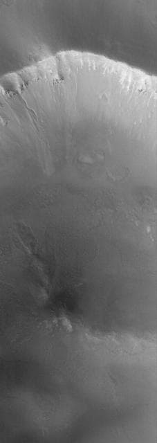 NASA image: Gully in the North