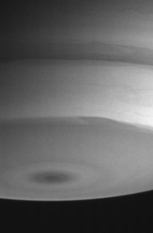 NASA image: South Polar Turbulence