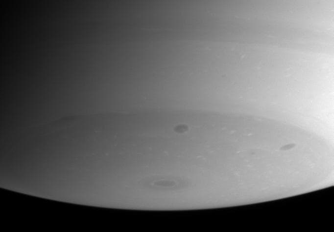 NASA image: Dark Storms, Bright Clouds