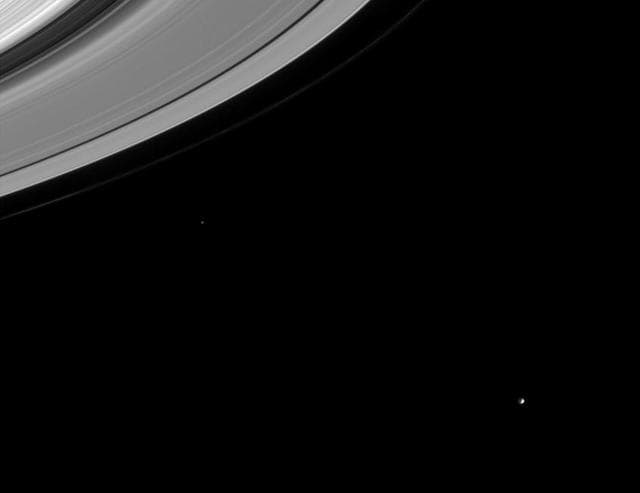 NASA image: Moons and Gaps