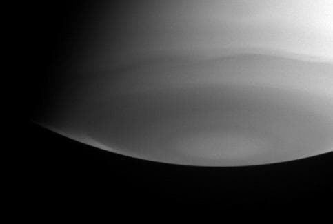 NASA image: South Pole in Ultraviolet