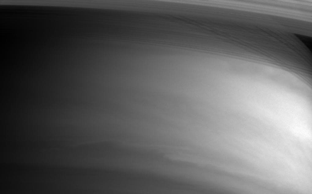 NASA image: Shadow of the Rings