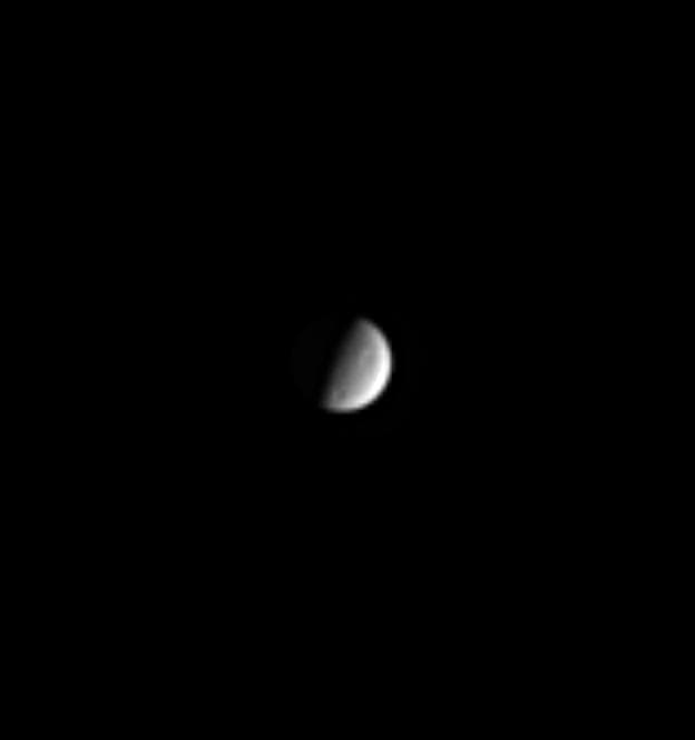 NASA image: Craters of Tethys