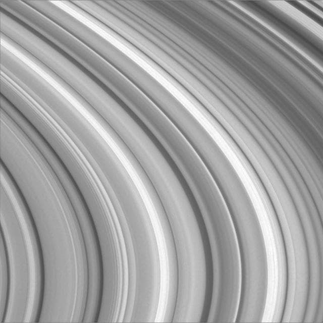 NASA image: Rippled Rings