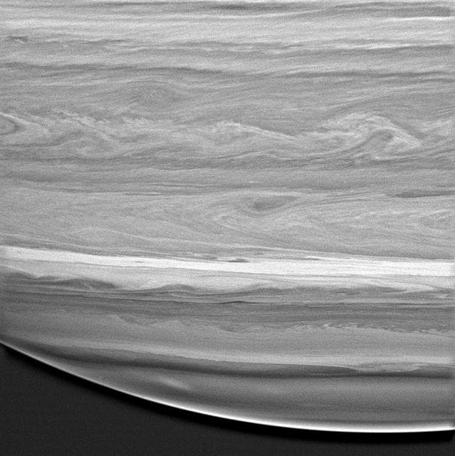 NASA image: Feathery Belts and Zones