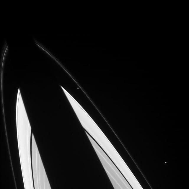 NASA image: Irregular Pair
