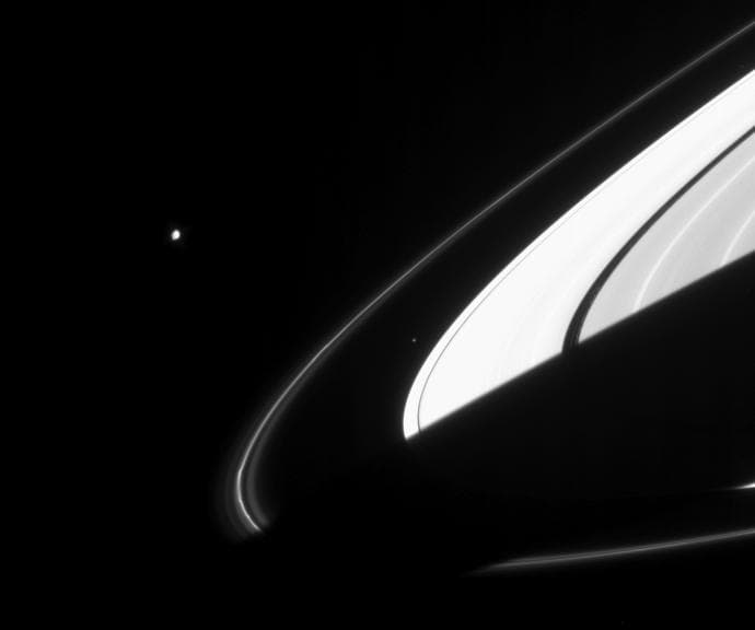NASA image: Little Moons