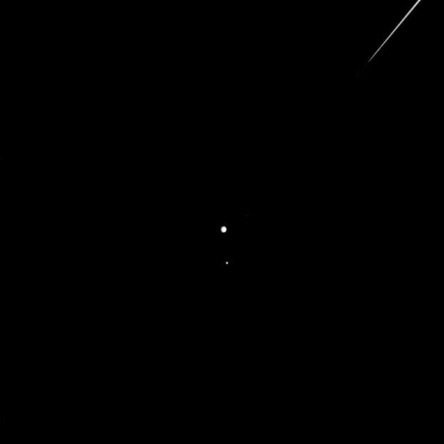 NASA image: Moons off the Port Bow
