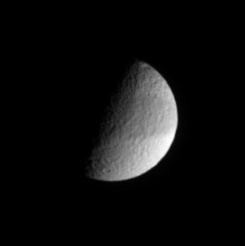 NASA image: Banded Moon