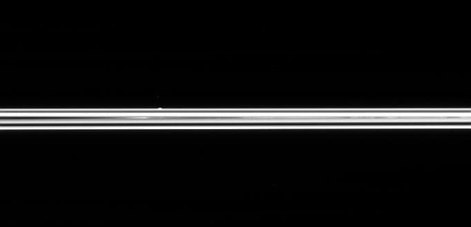 NASA image: Straight Across the Rings