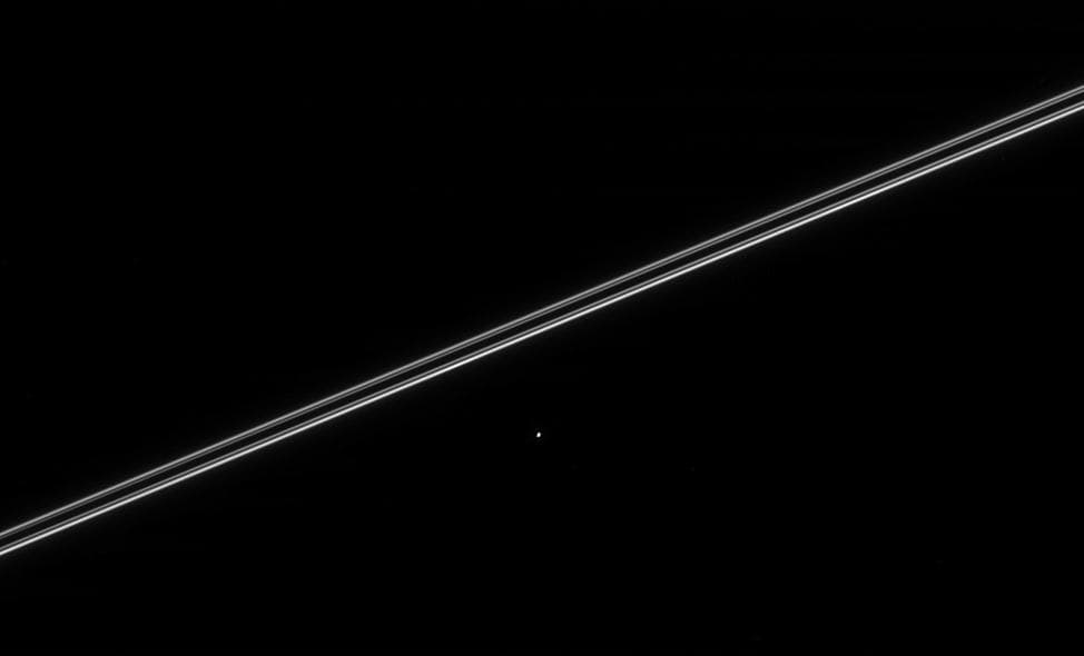 NASA image: Dione Companion