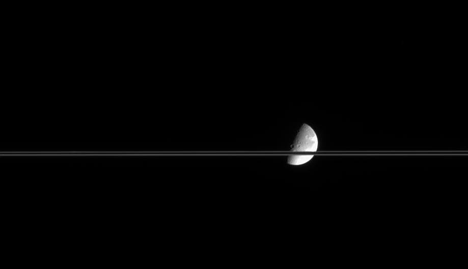 NASA image: F Ring Edges