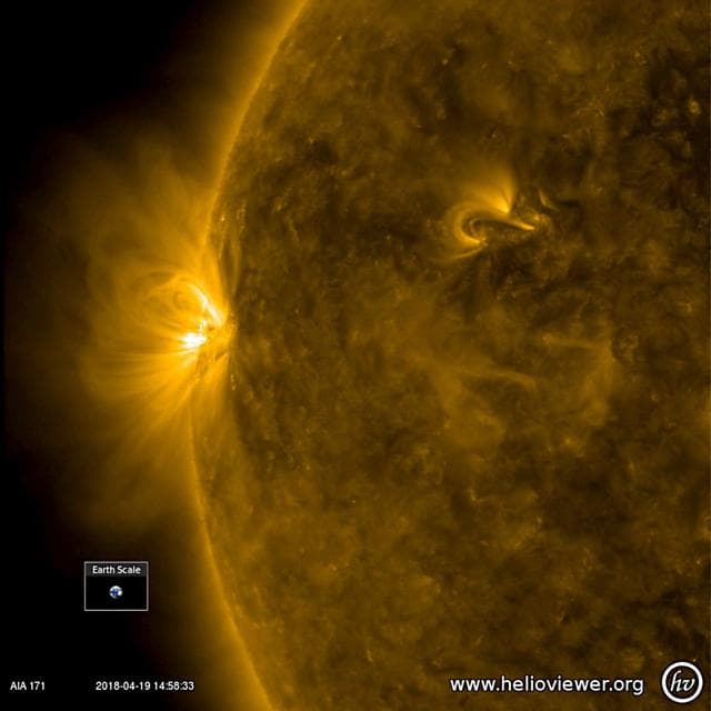 NASA image: Small but Dynamic Active Region