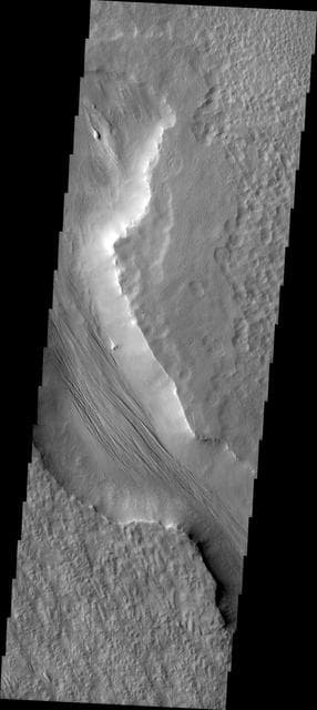 NASA image: Channel Floor Yardangs