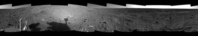 NASA image: Hilly Surroundings Left Eye