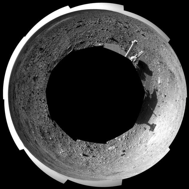 NASA image: Hilly Surroundings polar