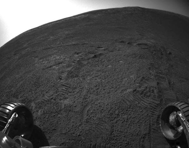 NASA image: Tracks Inside Endurance