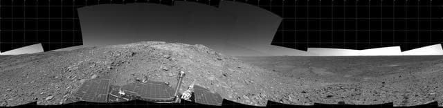 NASA image: An Outcrop with a View