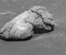 NASA image: Weird Endurance Rock Ahead