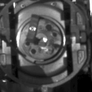 NASA image: Pebble Jammed in Rock Abrasion Tool